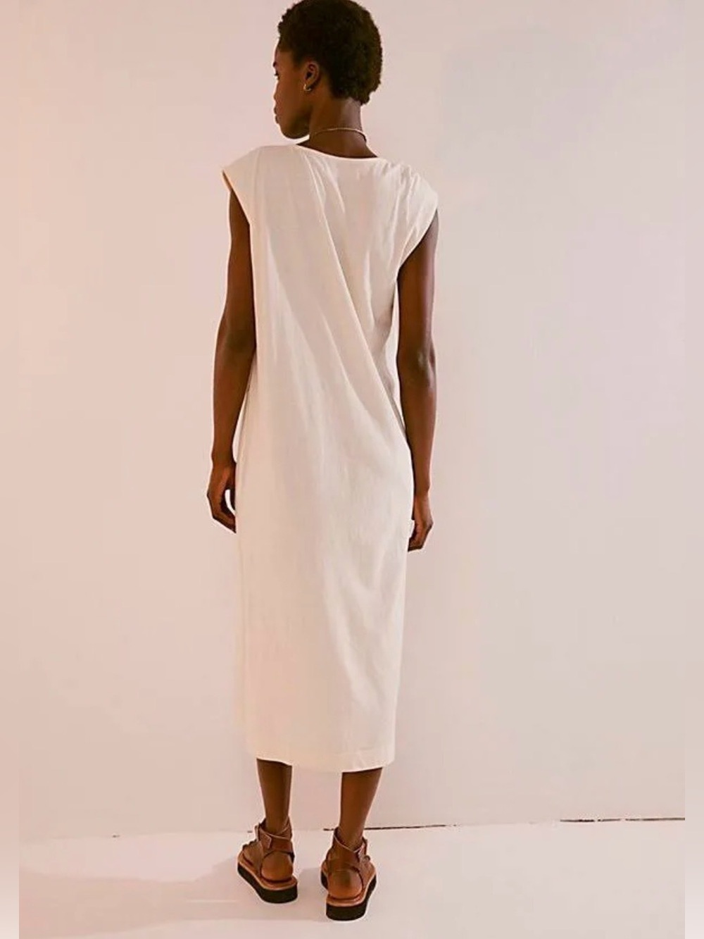 Free People Beach Drew Tee Midi Dress - Picture 5 of 7